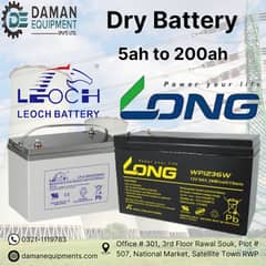 Long branded 26ah - Dry Batteries