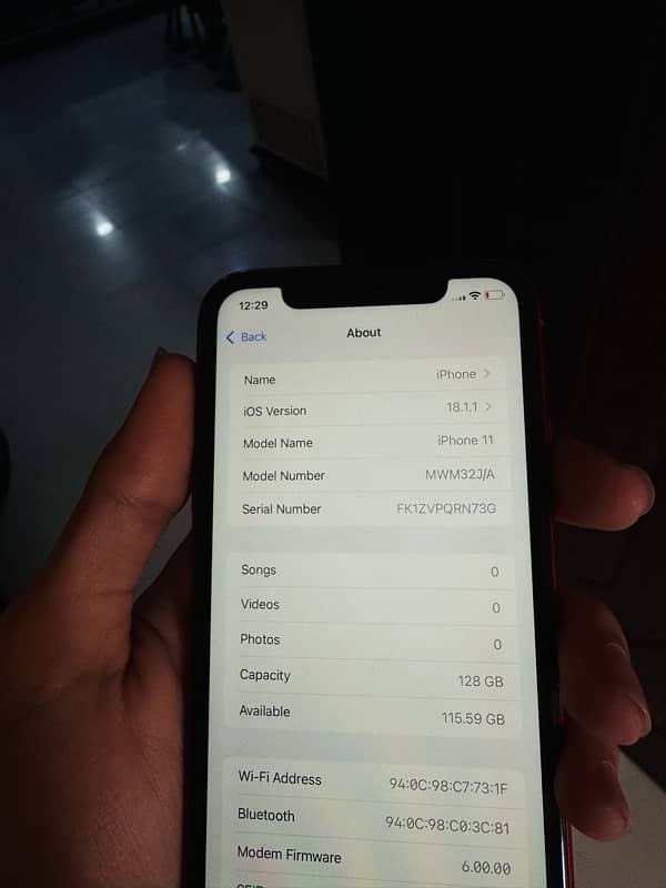 Iphone 11 Pta approved 128gb 4