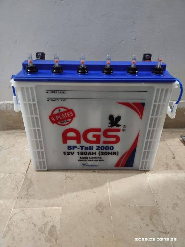 A g s tabular battery 0