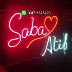 neon light | customize neon sign | sign board | 03125663703