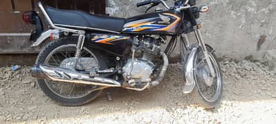 honda 125 total original 786 namber