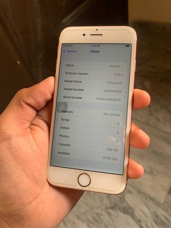 iPhone 6S 128GB Official PTA Jv 2