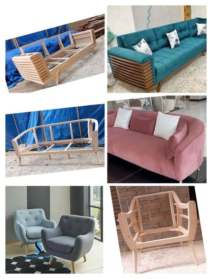 Sofa set - Sofa Poshish -Sofa for sale -Fabric change -Sofa Repairing 2