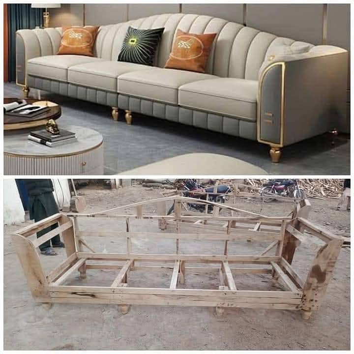 Sofa set - Sofa Poshish -Sofa for sale -Fabric change -Sofa Repairing 7