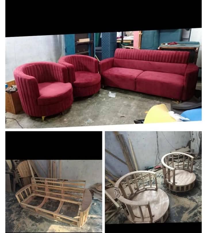 Sofa set - Sofa Poshish -Sofa for sale -Fabric change -Sofa Repairing 8