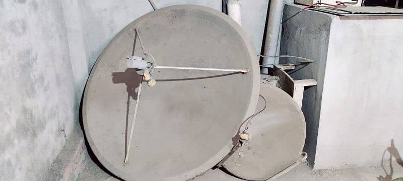 Dish Antiena with LNB and Rceiver 1