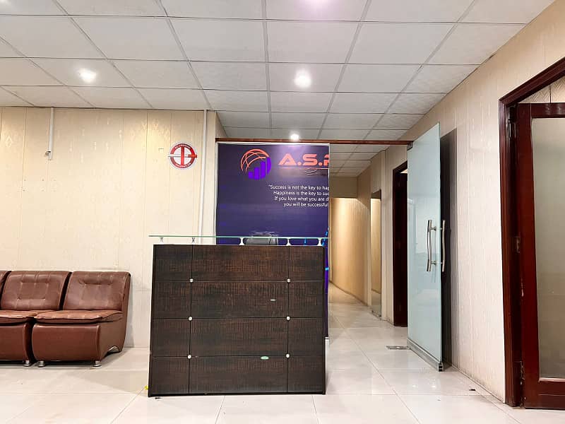 1800 Square Feet furnished Commercial New Corporate OFFICE FOR RENT GULBERG 3 8