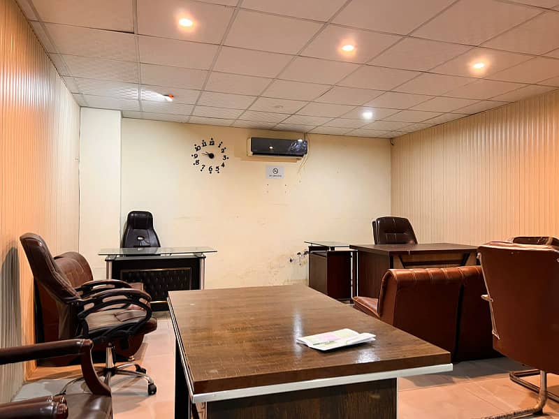 1800 Square Feet furnished Commercial New Corporate OFFICE FOR RENT GULBERG 3 13