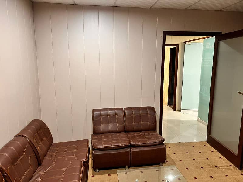 1800 Square Feet furnished Commercial New Corporate OFFICE FOR RENT GULBERG 3 22