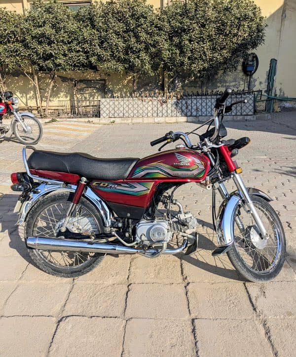 Honda CD 70 Lush condition 10/10 7