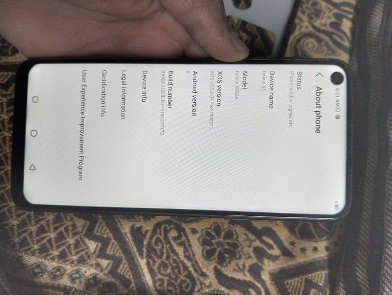 Infinix S5 6/128 With Original Box & Charger 17