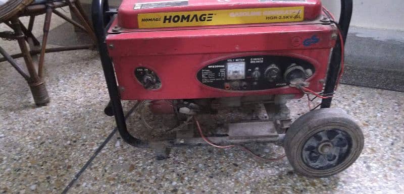 home used generator 2.5 kva 1