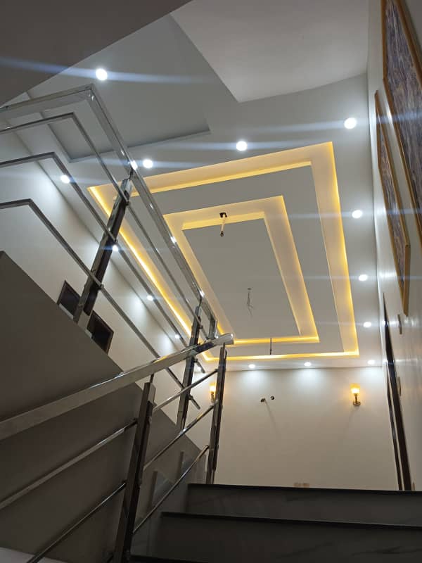 5 Marla Brand New House Near To Main Boulevard And School With Sold Construction For Sale in B Block New Lahore City 10