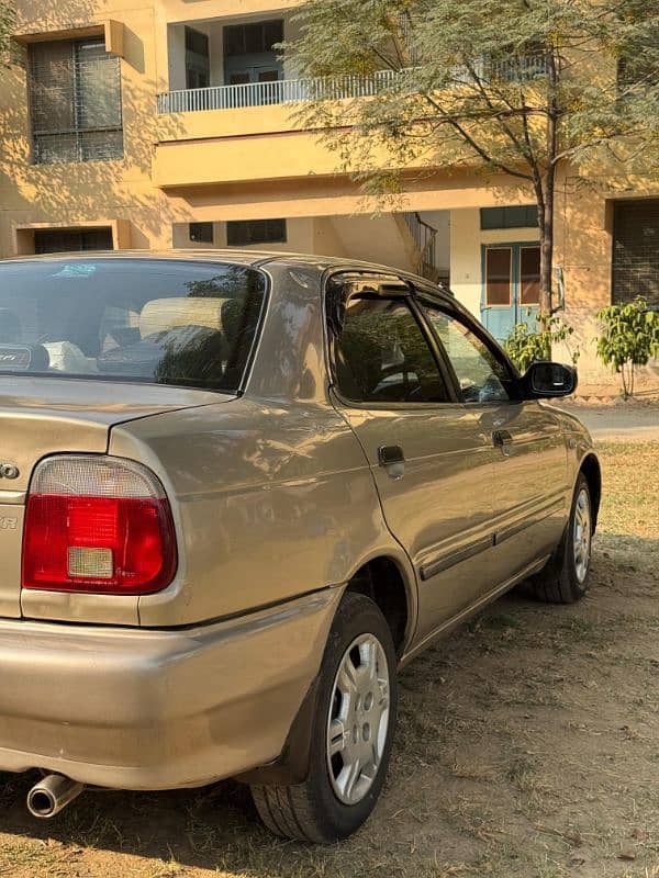 Suzuki Baleno last quarter of 2005 purchase. 6