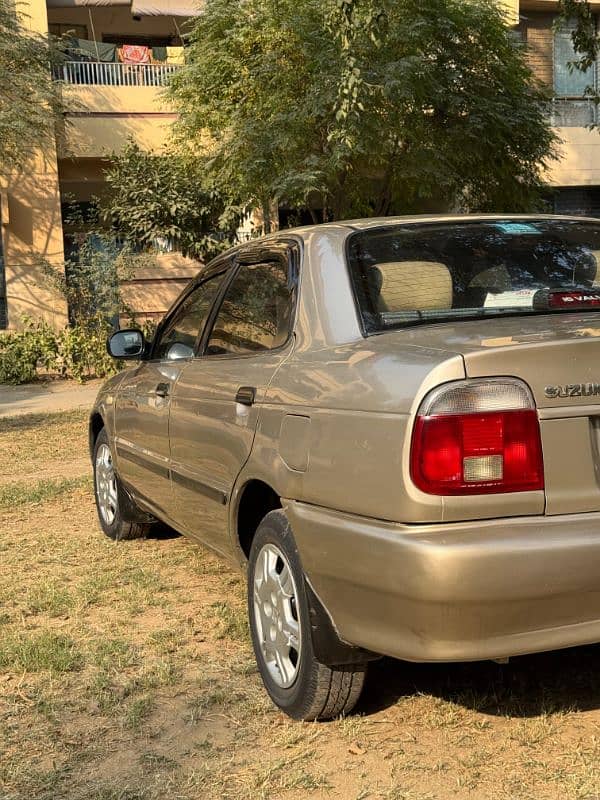 Suzuki Baleno last quarter of 2005 purchase. 7