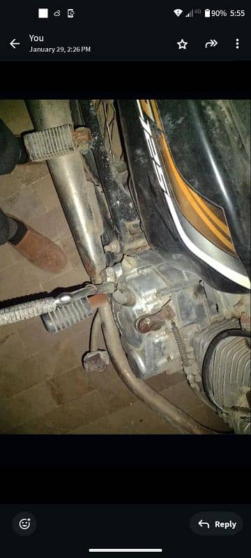 2001 honda 125 lahore number bike ok ha 6