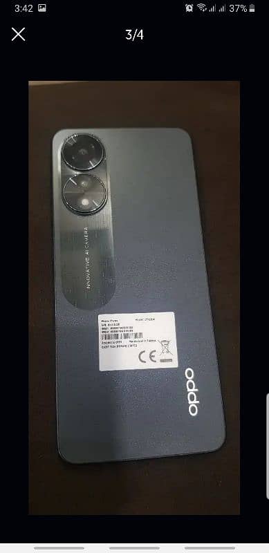 oppo A 78 brand new 8/256 0