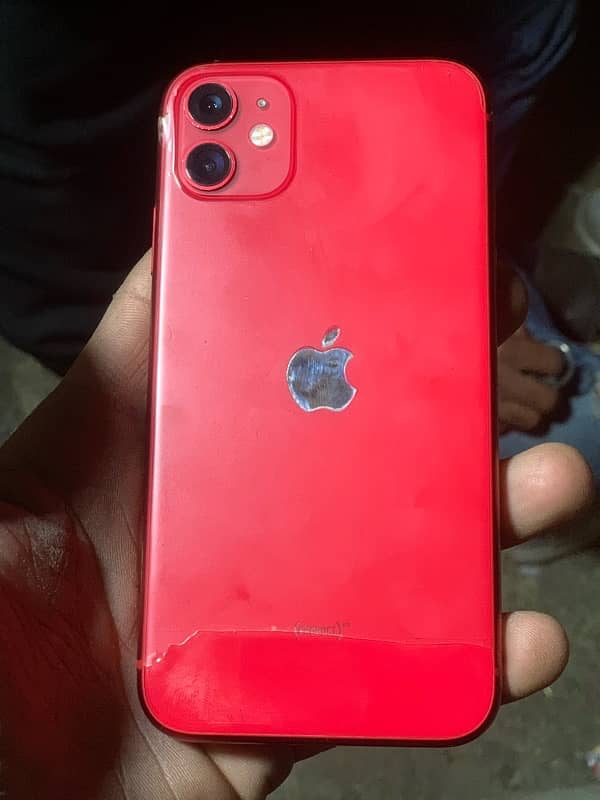 iPhone 11 red color 64gb 7