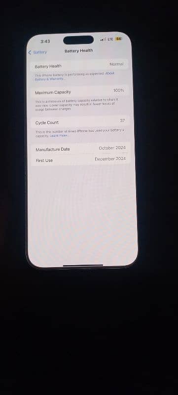 iphone 16 pro max. 256gb hk Factory unlock 6