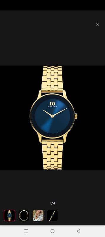 Rado  Gold Stainless Steel Navy dial ( CASH ON DELIVERY WITH 200 FEE ) 1