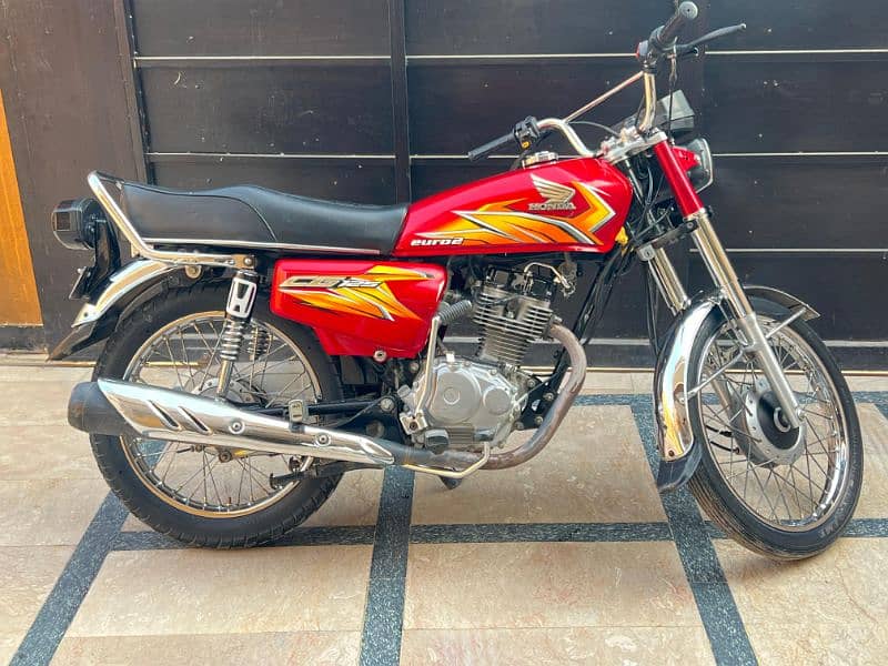 Honda CG 125 2020 Model Reg 2021 1