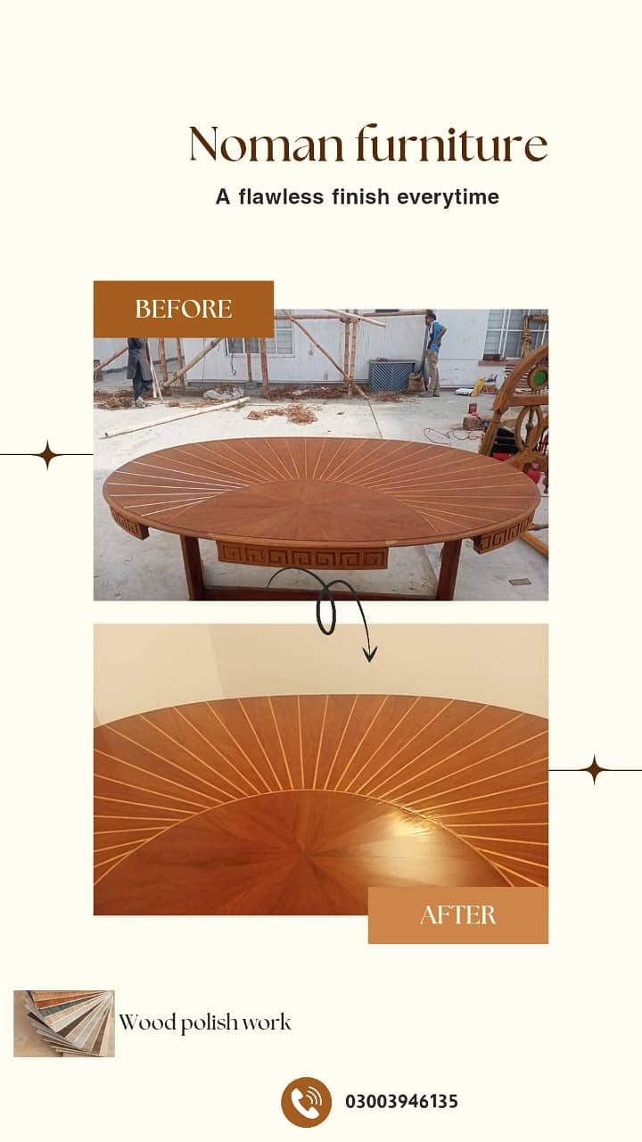 Furniture polish ,Table dining,Furniture antique wooden 18