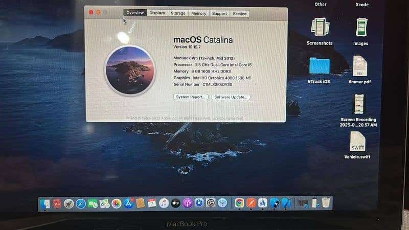 MacBook Pro 2012 | 13-inch Display | 8Gb Ram | 500Gb HDD 2