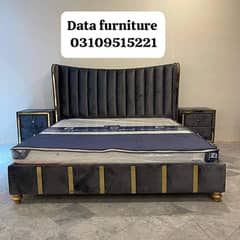 Bed/bedset/furniture/side table/double bed/factory rate/furniture