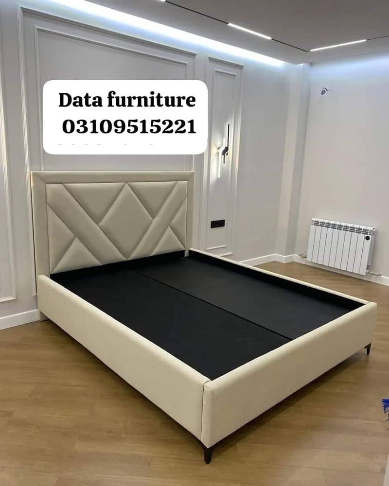 Bed/bedset/furniture/side table/double bed/factory rate/furniture 8