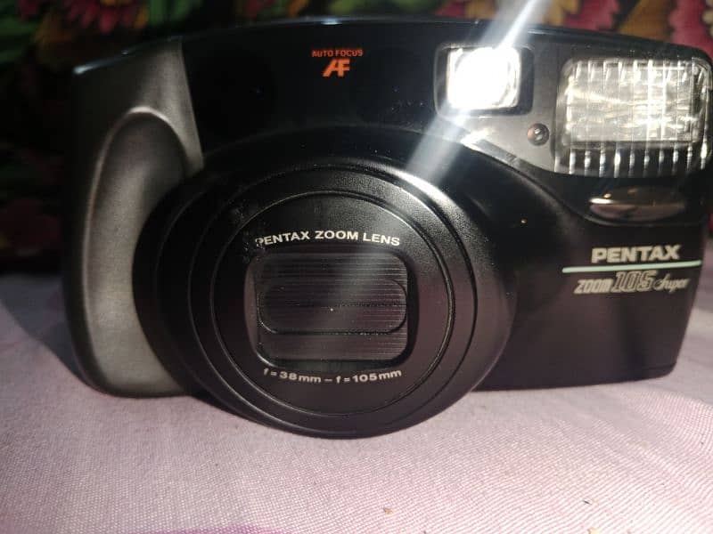 RARE & ANTIQUE 1991 PENTAX ZOOM 105 SUPER 35MM FILM CAMERA 7