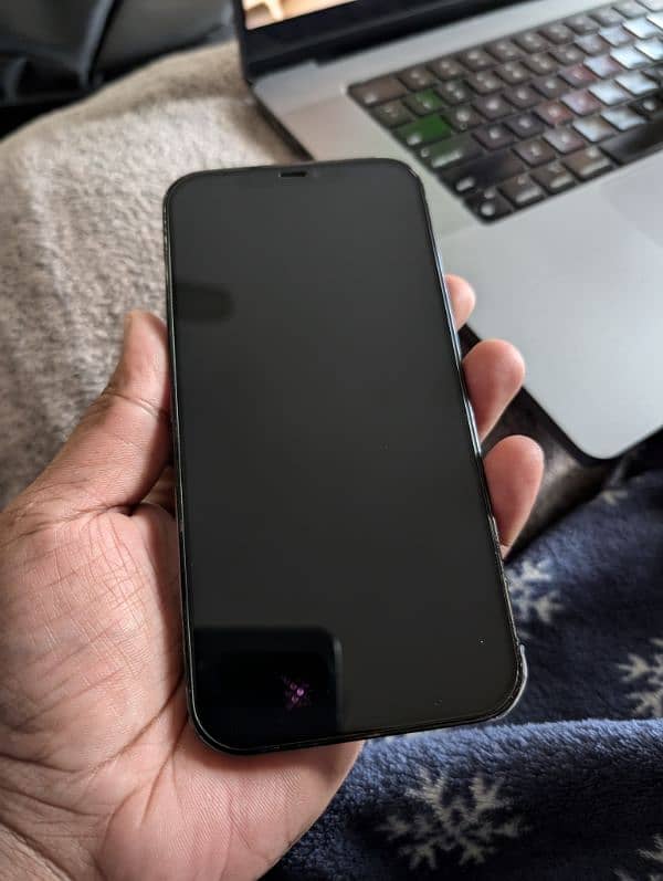 iphone 12 pro max 256 GB Dual Sim PTA approved 3