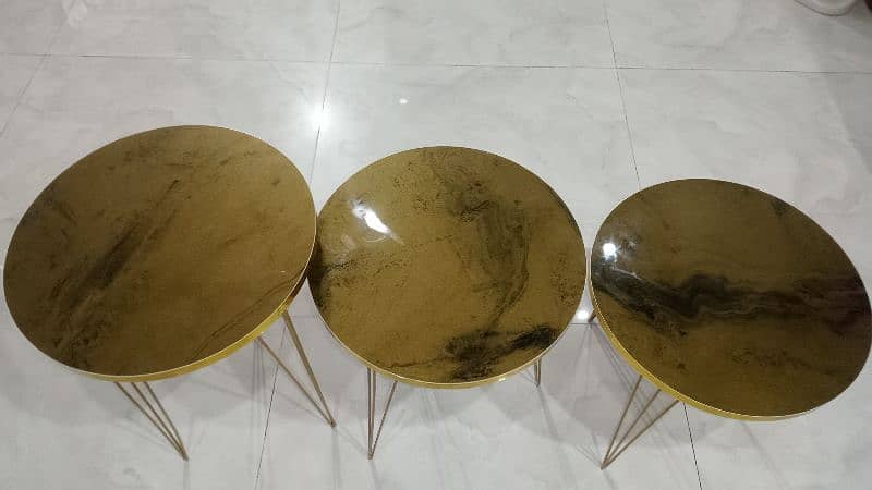 3pcs coffee table set 4