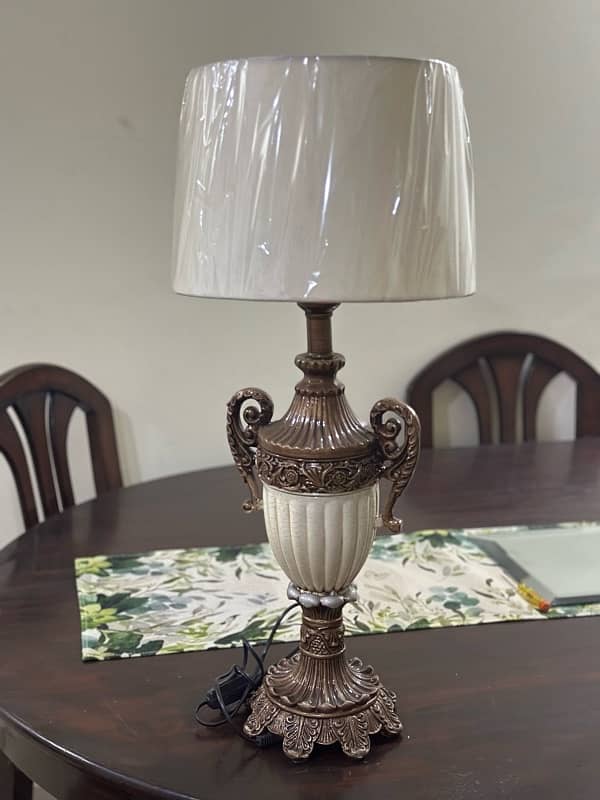 Ceramics Table Lamp Pair 1