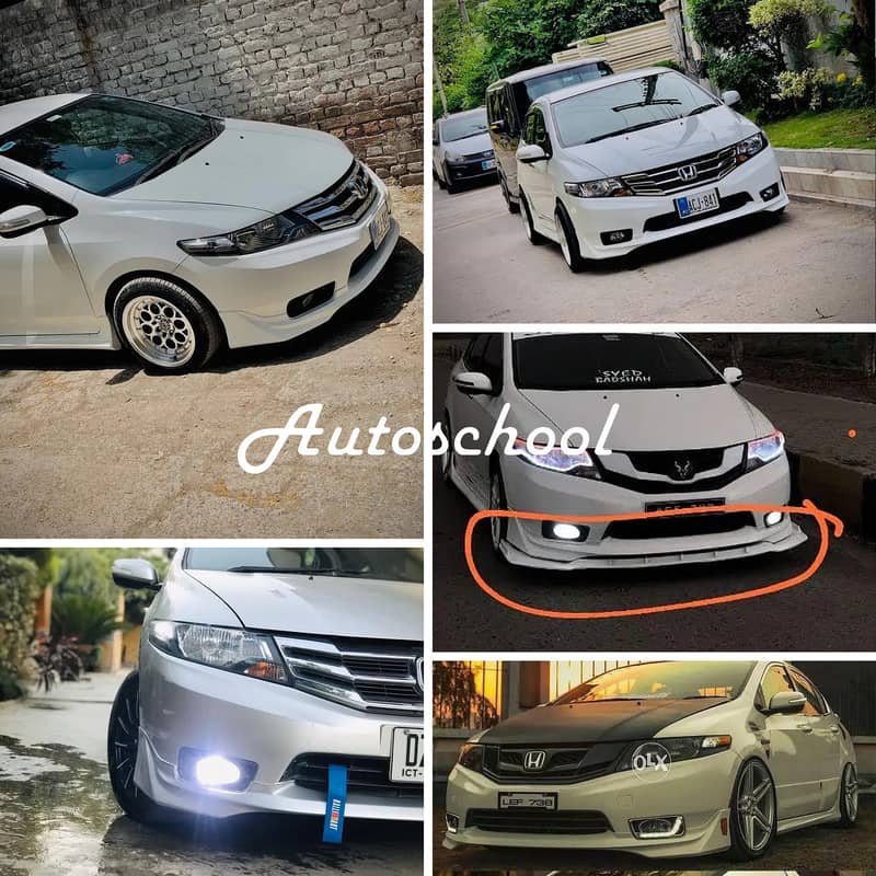 Honda City Body kits 2015 2016 2017 2018 2019 2020 Best Design Modulo 1