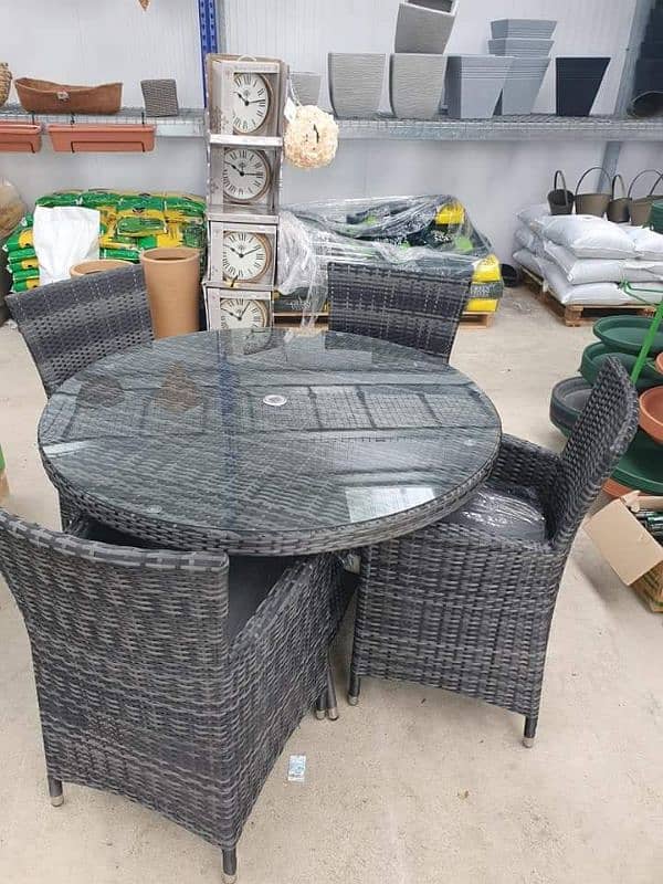 Outdoor Dining Set Rattan/Cane/Wicker furniture 7