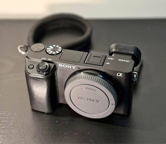 Sony a6500 camera with box and lens 4