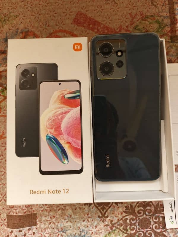 Redmi note 12  8/128 with box 0