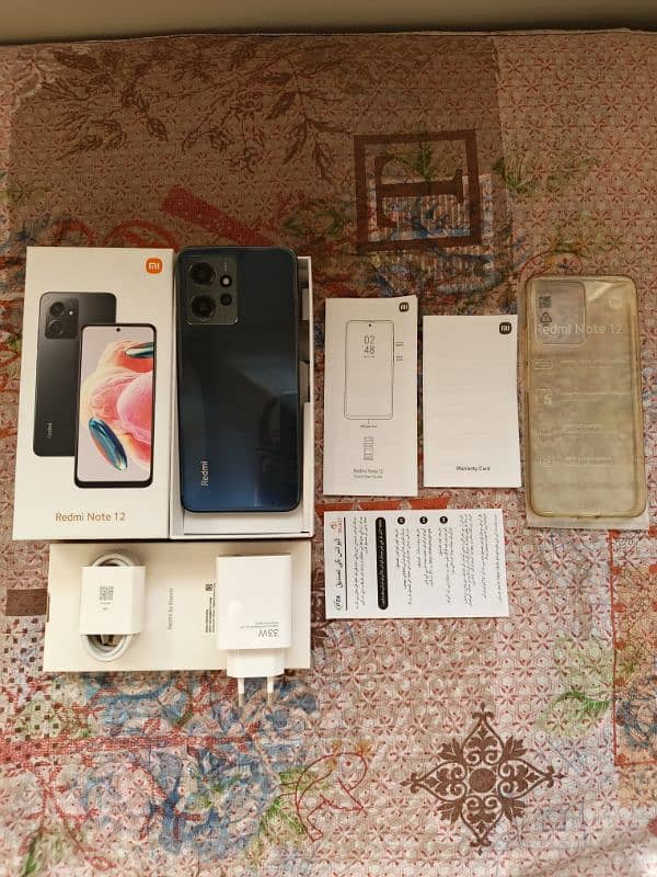 Redmi note 12  8/128 with box 1