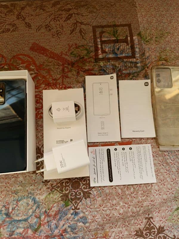 Redmi note 12  8/128 with box 9