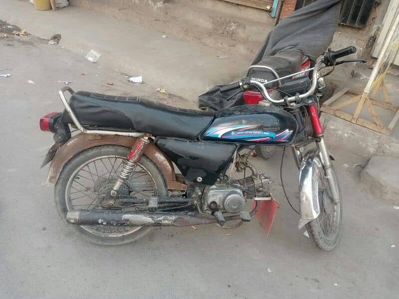 Honda 70cc bike Model 1996 Multan l documents available clear. 2