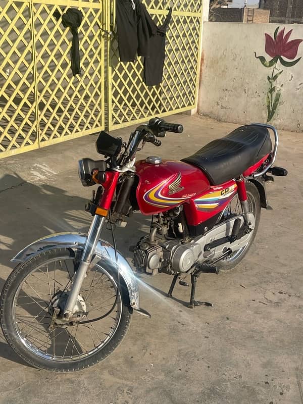 honda cd 70 lush condition 2