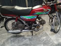 Honda cd70 2018 model urgent sale