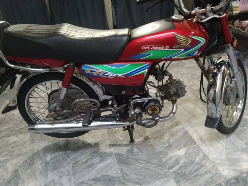 Honda cd70 2018 model urgent sale 03704773824 0