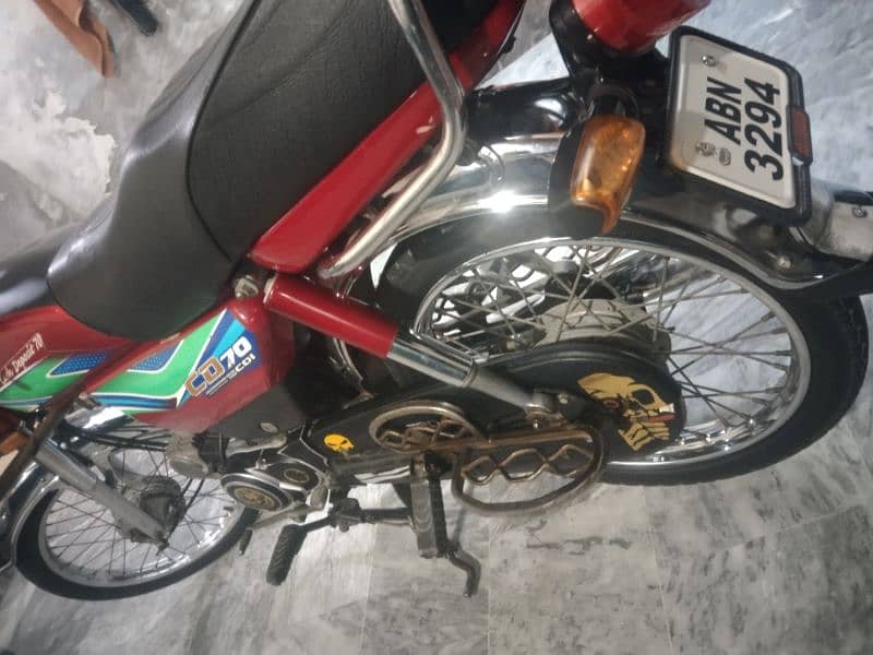 Honda cd70 2018 model urgent sale 03704773824 11