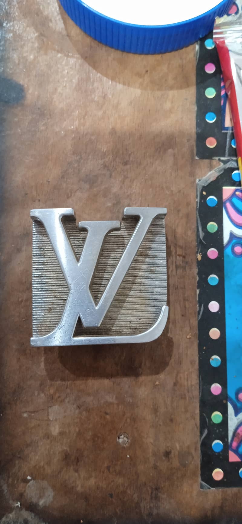 Louis Vuitton 24k Paris buckle. Restored and polished 0