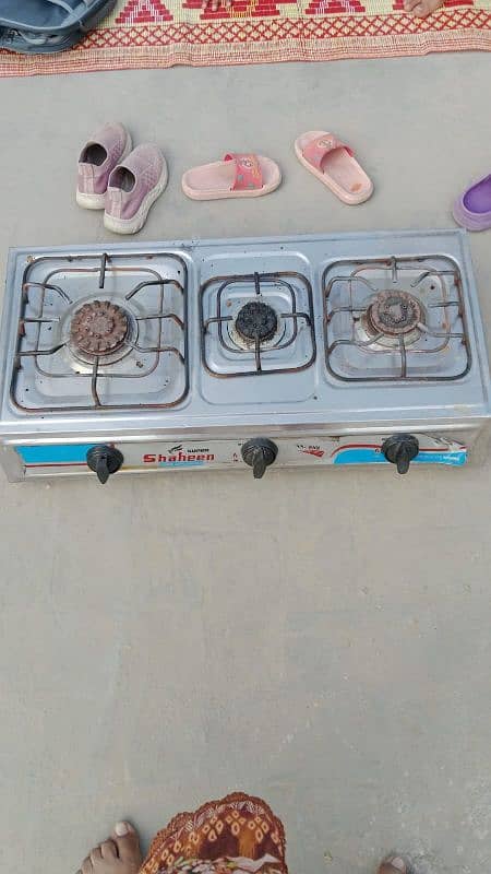 3 in one stove A1 heat good condition 1