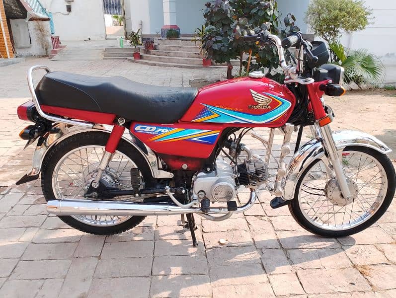 Honda CD 70 2019 Model 4