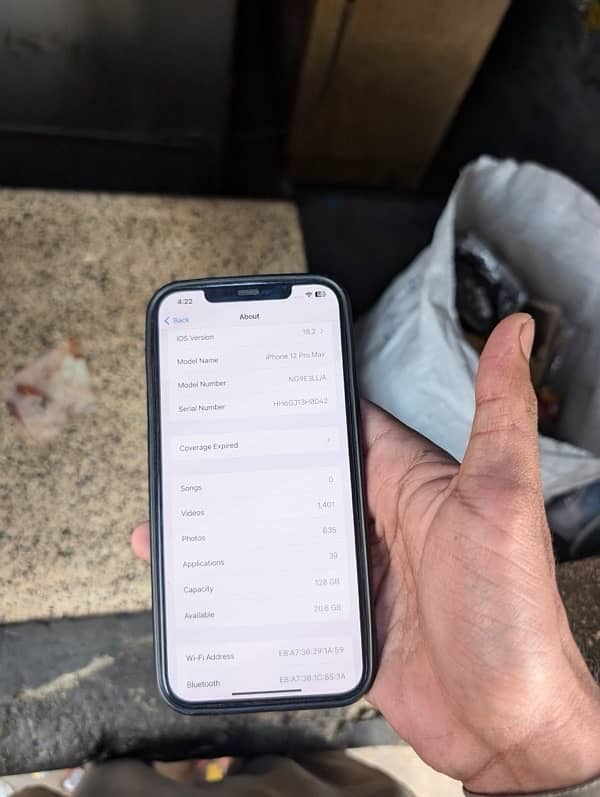 iPhone 12 Pro Max 128 factory unlock condition 10by10 7