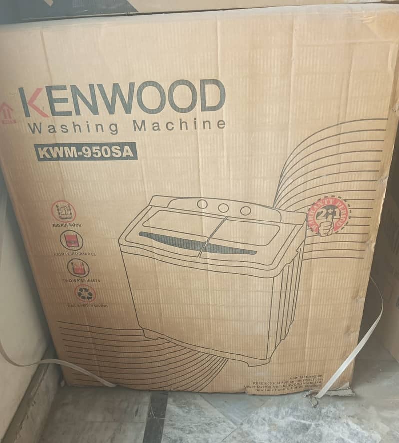 New Kenwood Semi Automatic Washing Machine KWM 950SA, 03349732271 1