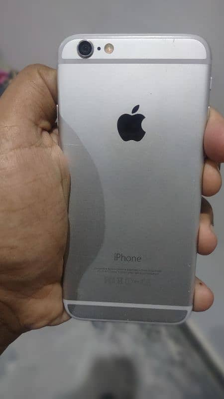 iphone 6 64gb silver colour waterpack phone 10/10 jv nonpta 2 months 2